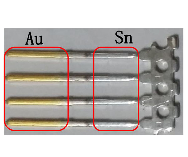 Au+Ni+Sn（光亮）(Press+Plating)